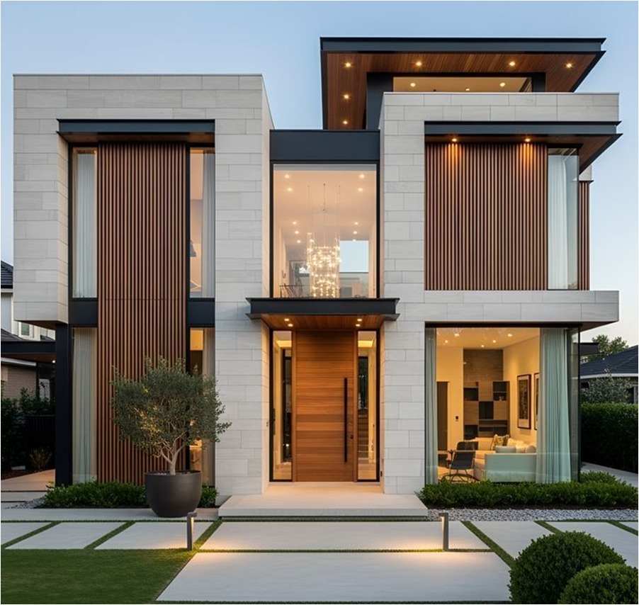 Contemporary villa constructed by Glory